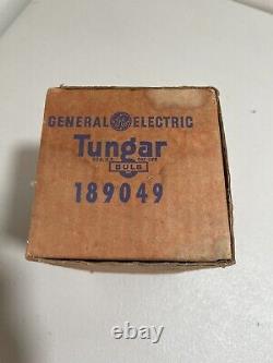 1 Vintage General Electric GE 189049 Tungar Bulb Rectifier Tube in original box