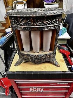 1893 General Electric Luminous Radiator Type 29 Still Works See Pics