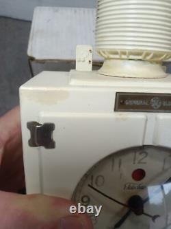1920's General electric Monitor top Telechron refrigerator clock, working