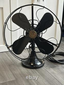 1930's General Electric AOU AK-1 Vintage Electric Fan In Good Working Shape