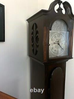 1931 Vintage General Electric Grandfather Clock Modern Longfellow H-91 No Radio