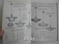 1939 General Electric Industrial Commercial Lighting Equipment Catalog Vintage