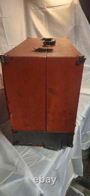 1940s Vintage Case GE General Electric Electronic Repair Toolbox with400 TV Tubes