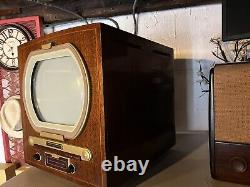 1949 Vintage Rare 12 General Electric TV 12T3, Originally Restored, Working