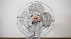 1950s General Electric 10 Oscillating Fan Before Restoration