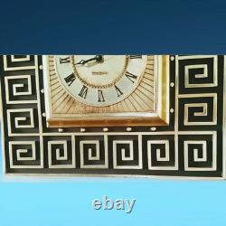 1960's Vintage Mid-Century Modern Vintage General Electric Gold Gilt Wall Clock