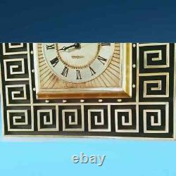 1960's Vintage Mid-Century Modern Vintage General Electric Gold Gilt Wall Clock