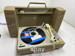 1967 General Electric Wildcat 4 Speed Record Changer Works Needs 2752D LP Needle