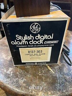 1970s digital alarm clock Vintage Chronotel New In Box