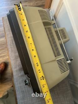 1980 Vintage GENERAL ELECTRIC Performance GE TV Retro White Works 12XB9104V