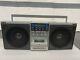 (2) Vintage Boomboxes Ghetto Blasters General Electric 3-6035b In Good Condition