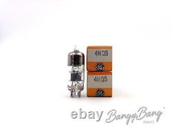 2 Vintage General Electric 4HQ5 Miniature Triode Valve- BangyBang Tube