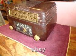 3 Vintage Tube Radio clocks, General Electric, Silvertone & Zenith