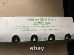 30 Vintage Sets of 4 White GE Indoor Series C-6 Christmas Lights 120 Bulbs NIB