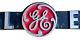 36 Ge General Electric Cast Aluminum Metal Advertising Store Sign Plaque Vtg