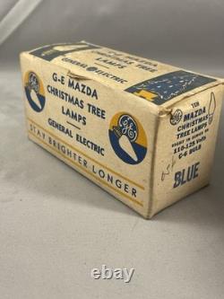 (41) Vintage General Electric Mazda Christmas Tree Lamp Bulb Multi Year Untested