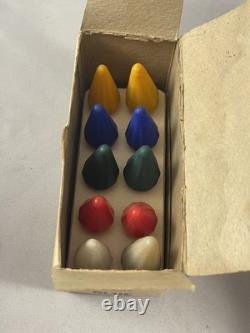 (41) Vintage General Electric Mazda Christmas Tree Lamp Bulb Multi Year Untested