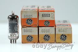 5 Vintage General Electric 6660/6BA6 7pin Controlling mu Pentode Valve- BangyBan