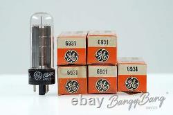 5 Vintage General Electric 6931 Corona Discharge Regulator Audio Vacuum Tube Val