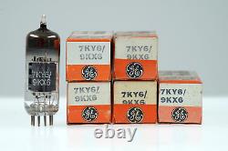 5 Vintage General Electric 7KY6/9KX6 Noval Pentode HAM Radio Valve- BangyBang Tu