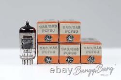 5 Vintage General Electric 9A8/PCF80 Triode-Pentode Frequency Radio/TV Audio Vac