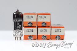 5 Vintage General Electric 9KC6 Miniature Dual Control Pentode Valve- BangyBang