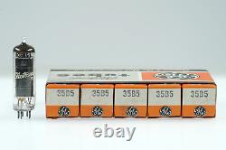 5 Vintage General Electric White 35B5 / 35F4 Mini 7 Pin Beam Power Tube Valve- B