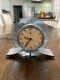 Art Deco Desk Clock Blue Rapture 1941, Ge, General Electric 3h160, Works