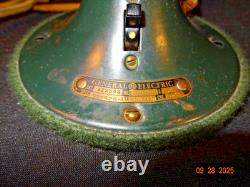 Antique 1920's GE General Electric 10 Oscillating Tilting Table/desk Fan