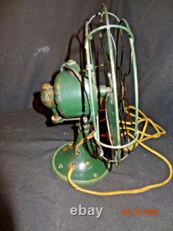 Antique 1920's GE General Electric 10 Oscillating Tilting Table/desk Fan