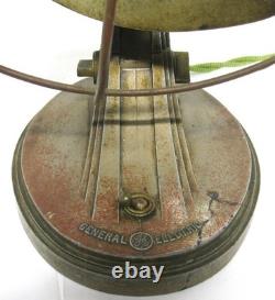 Antique 1933 GE General Electric 10 Art Deco Quiet Fan Modernist Design Runs