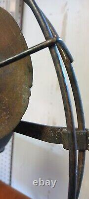 Antique Desk Fan Fitzgerald Star Rite 13 3-speed Repair RESTORE Powers up