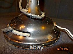 Antique Early 12 1900s Brass GE General Electric BMY Big Motor Yoke Desk Fan