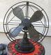 Antique English Electric Desk Fan/ G. E. C. / 3 Speed/ 12 Inch Sweep