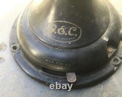 Antique English electric desk fan/ G. E. C. / 3 speed/ 12 inch sweep