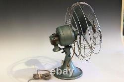 Antique GE Fan 3 Speed Oscillating Electric Machine Old Vintage Ex Condition 12