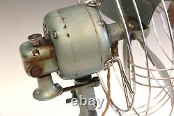 Antique GE Fan 3 Speed Oscillating Electric Machine Old Vintage Ex Condition 12