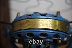 Antique GE Fan Pancake Motor Brass Blade vintage General Electric Parts Repair