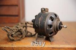 Antique GE General Electric Motor Fan Base tool industrial utility Vintage