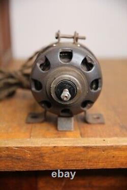 Antique GE General Electric Motor Fan Base tool industrial utility Vintage