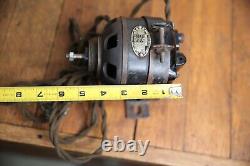 Antique GE General Electric Motor Fan Base tool industrial utility Vintage