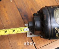 Antique GE General Electric Motor Fan base Industrial Utility Fort Wayne IN RARE