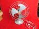 Antique Ge Vortalex 3 Blade Oscillating Electric Fan No. 84-size 15x12