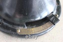 Antique GENERAL ELECTRIC Brass Blade Oscillating 13 Fan Type AOU EX. COND