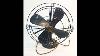 Antique Ge General Electric Wl 53 06986 Vintage Desk Fan Will It Still Run