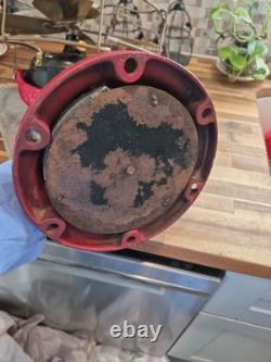 Antique General Electric 12 GE Brass Blade Desk Fan
