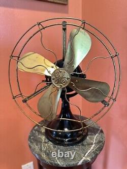 Antique General Electric Blade Blade Tabletop Fan -Working