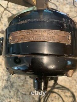 Antique General Electric Cast Iron Desk Fan