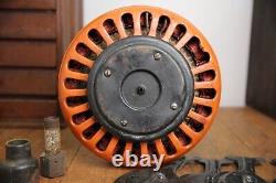 Antique General Electric Ceiling Fan Motor Cast Iron Vintage Parts Restoration