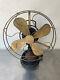 Antique General Electric Ge 13 Brass Blade Oscillating Fan Np16652 Aou Ad1